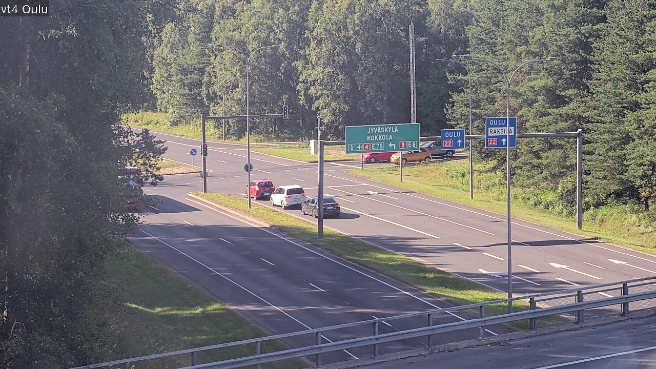 Kelikamerat Kuva Tie 4 Oulu, Oulu, Pohjois-Pohjanmaa