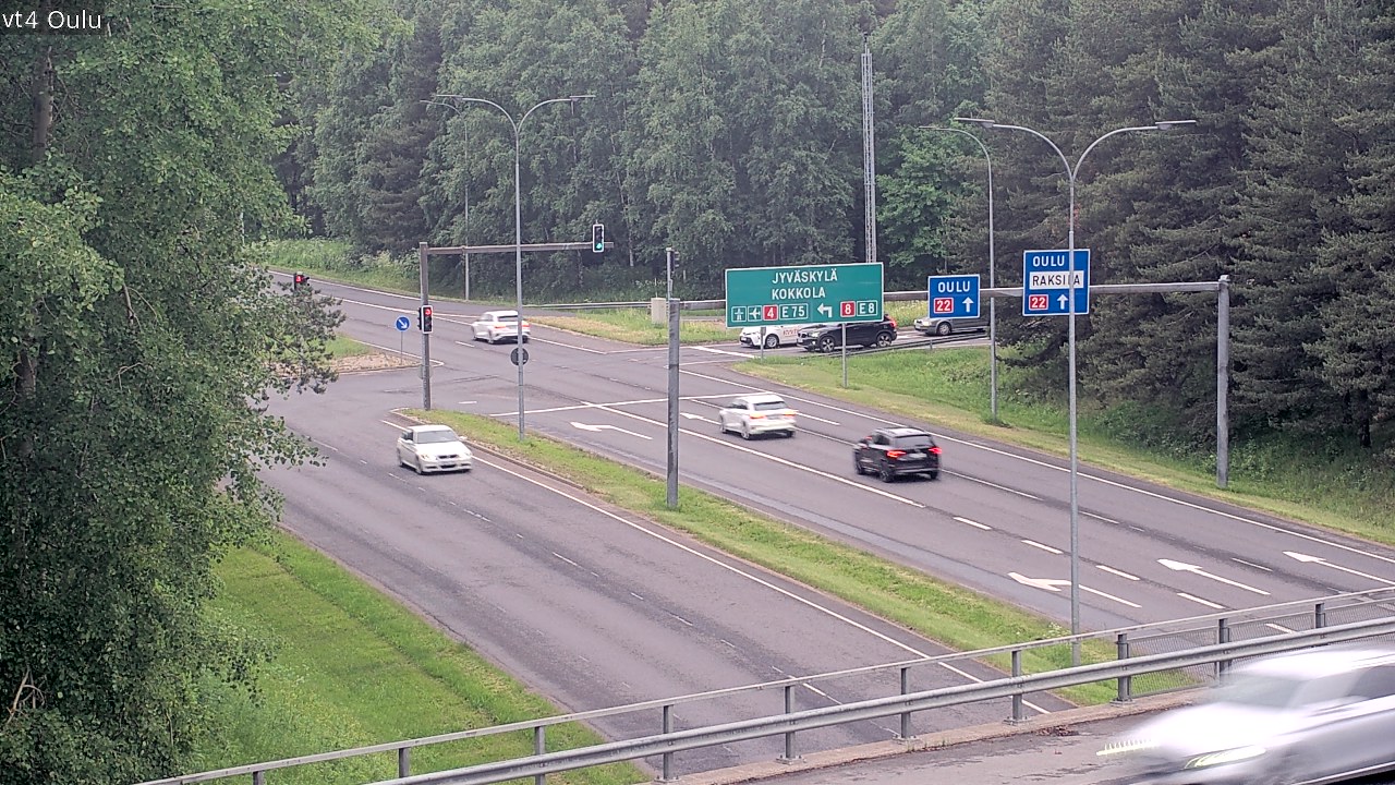 Kelikamerat Kuva Tie 4 Oulu, Oulu, Pohjois-Pohjanmaa