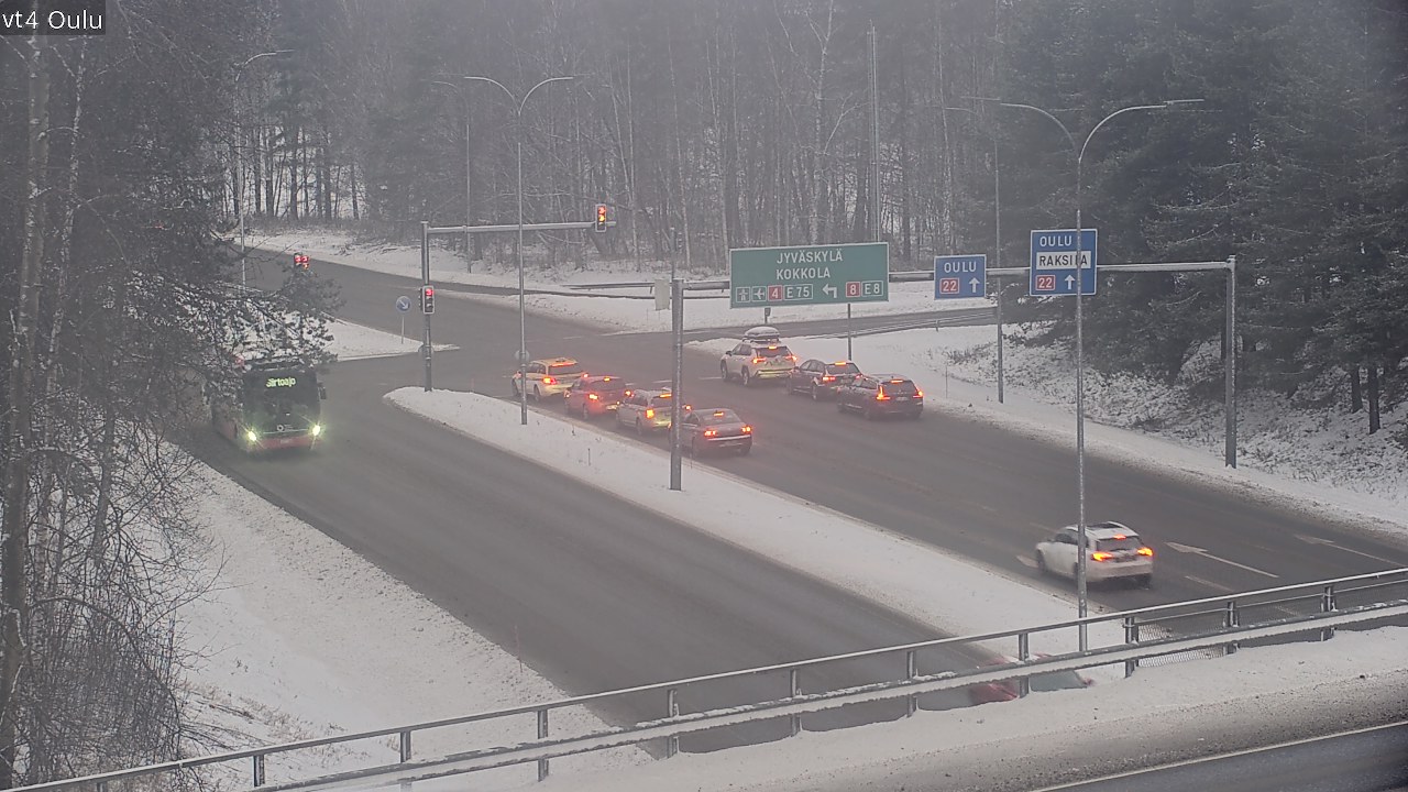 Kelikamerat Kuva Tie 4 Oulu, Oulu, Pohjois-Pohjanmaa