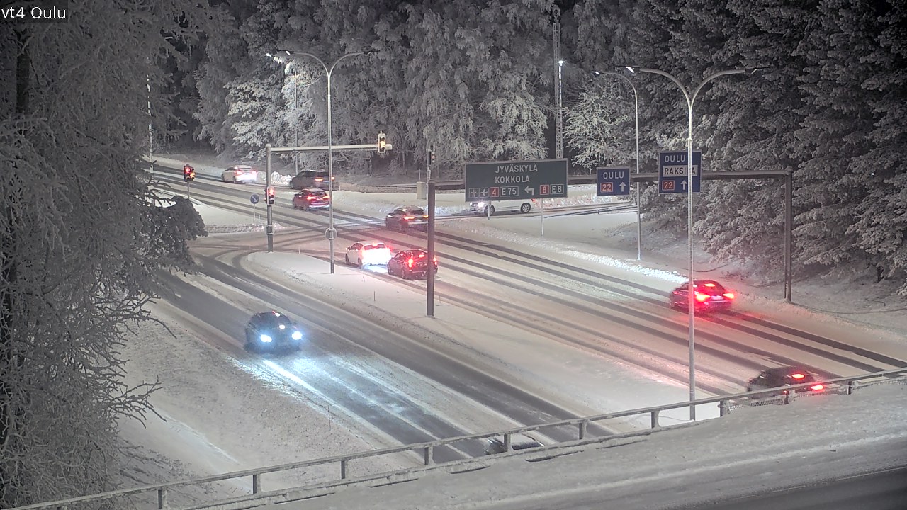 Kelikamerat Kuva Tie 4 Oulu, Oulu, Pohjois-Pohjanmaa