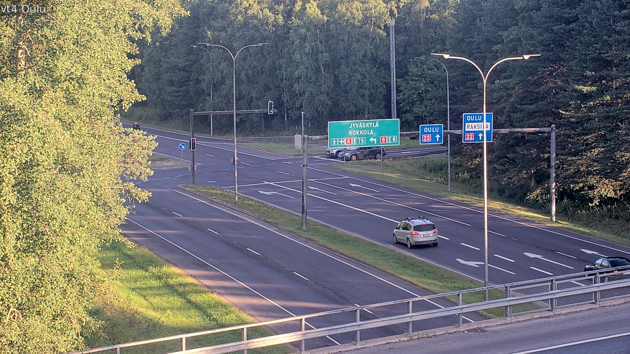 Weather Camera Image Road 4 Oulu, Oulu, Pohjois-Pohjanmaa