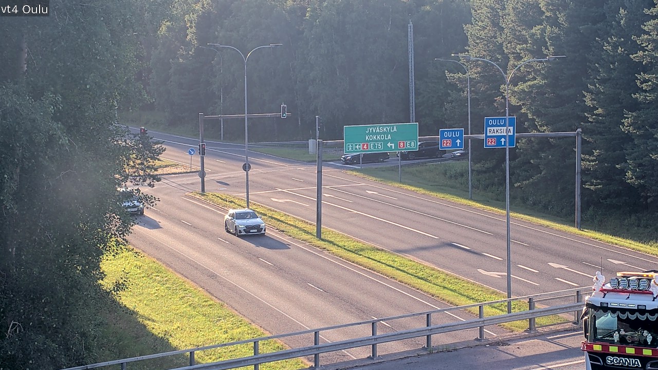 Kelikamerat Kuva Tie 4 Oulu, Oulu, Pohjois-Pohjanmaa