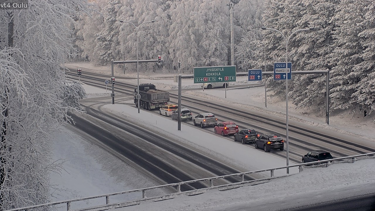 Kelikamerat Kuva Tie 4 Oulu, Oulu, Pohjois-Pohjanmaa