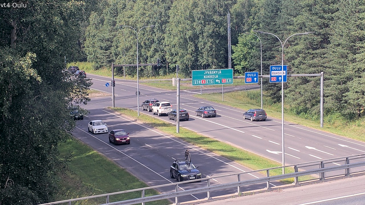 Kelikamerat Kuva Tie 4 Oulu, Oulu, Pohjois-Pohjanmaa