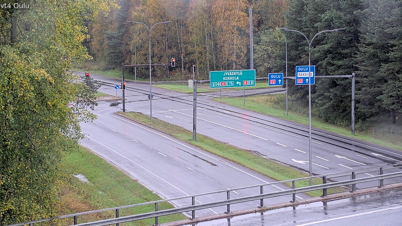 Weather Camera Image Road 4 Oulu, Oulu, Pohjois-Pohjanmaa