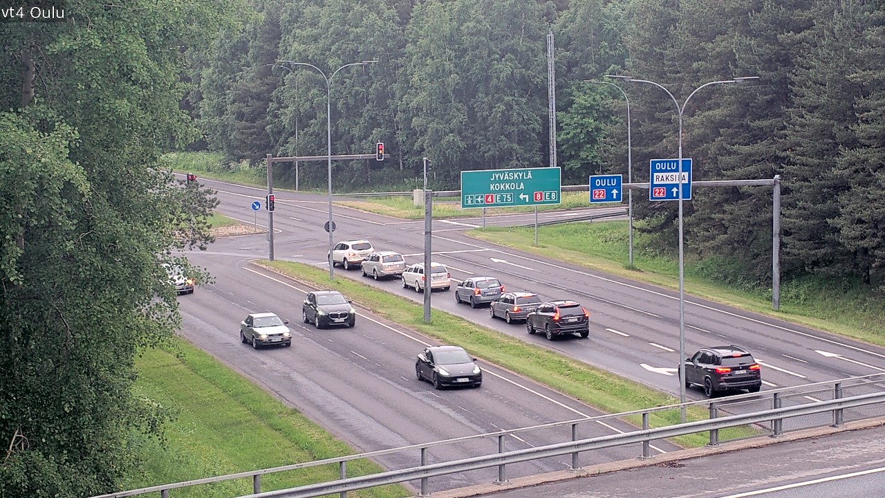 Kelikamerat Kuva Tie 4 Oulu, Oulu, Pohjois-Pohjanmaa