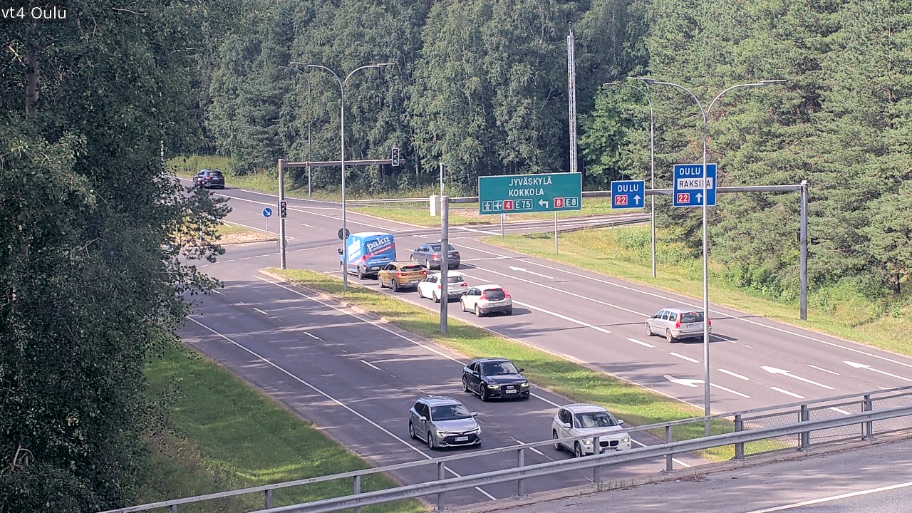 Kelikamerat Kuva Tie 4 Oulu, Oulu, Pohjois-Pohjanmaa