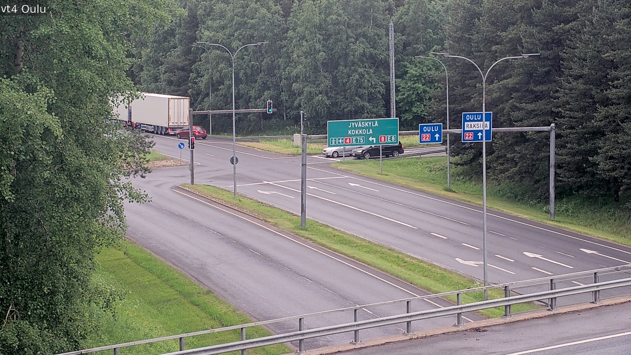 Kelikamerat Kuva Tie 4 Oulu, Oulu, Pohjois-Pohjanmaa