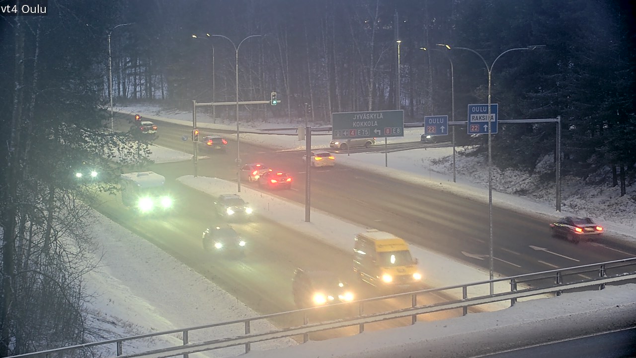 Kelikamerat Kuva Tie 4 Oulu, Oulu, Pohjois-Pohjanmaa