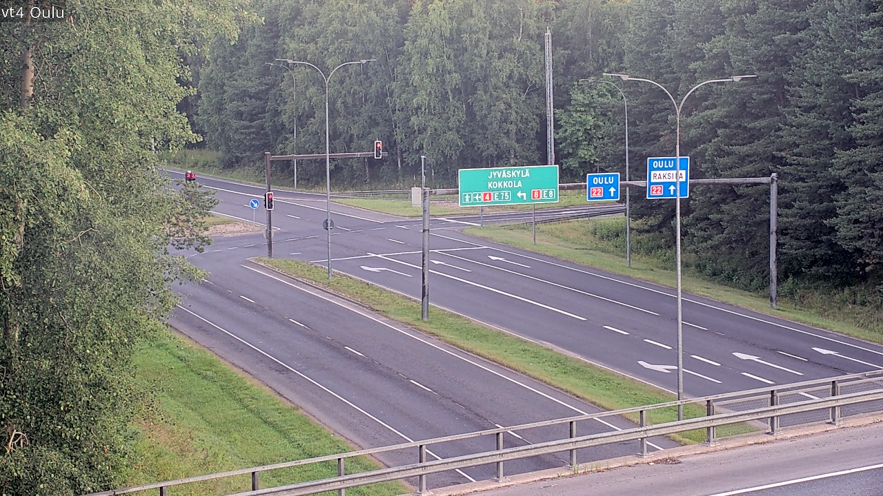 Weather Camera Image Road 4 Oulu, Oulu, Pohjois-Pohjanmaa
