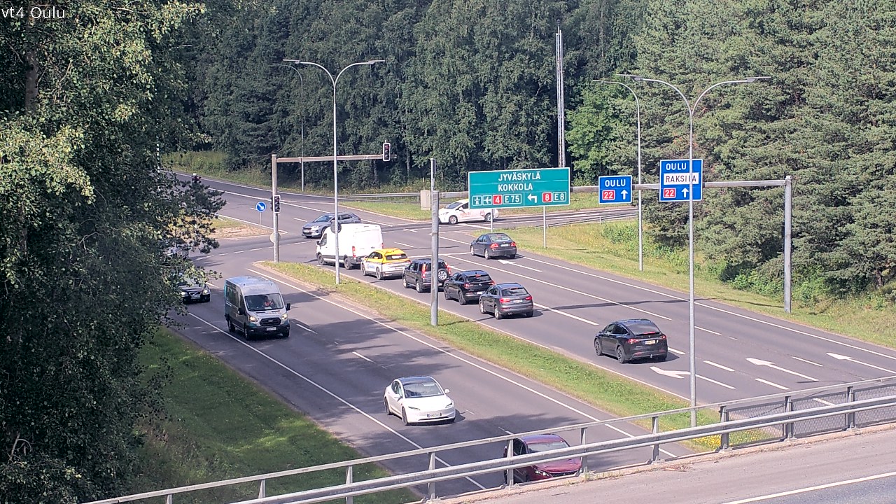Kelikamerat Kuva Tie 4 Oulu, Oulu, Pohjois-Pohjanmaa