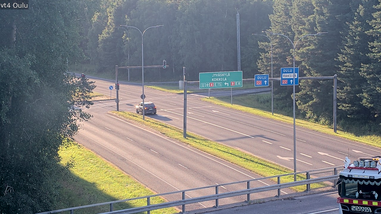 Kelikamerat Kuva Tie 4 Oulu, Oulu, Pohjois-Pohjanmaa