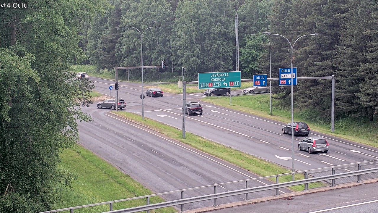 Kelikamerat Kuva Tie 4 Oulu, Oulu, Pohjois-Pohjanmaa
