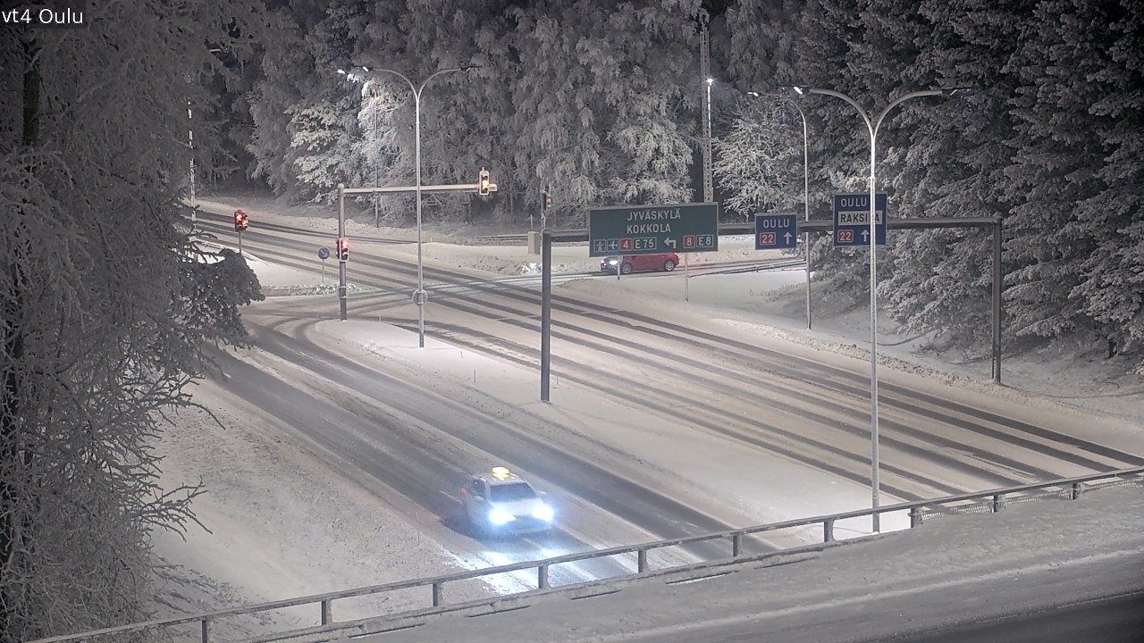 Kelikamerat Kuva Tie 4 Oulu, Oulu, Pohjois-Pohjanmaa