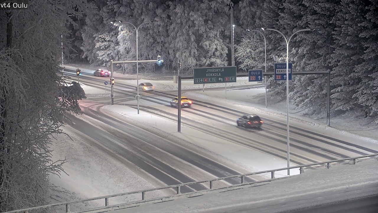 Kelikamerat Kuva Tie 4 Oulu, Oulu, Pohjois-Pohjanmaa