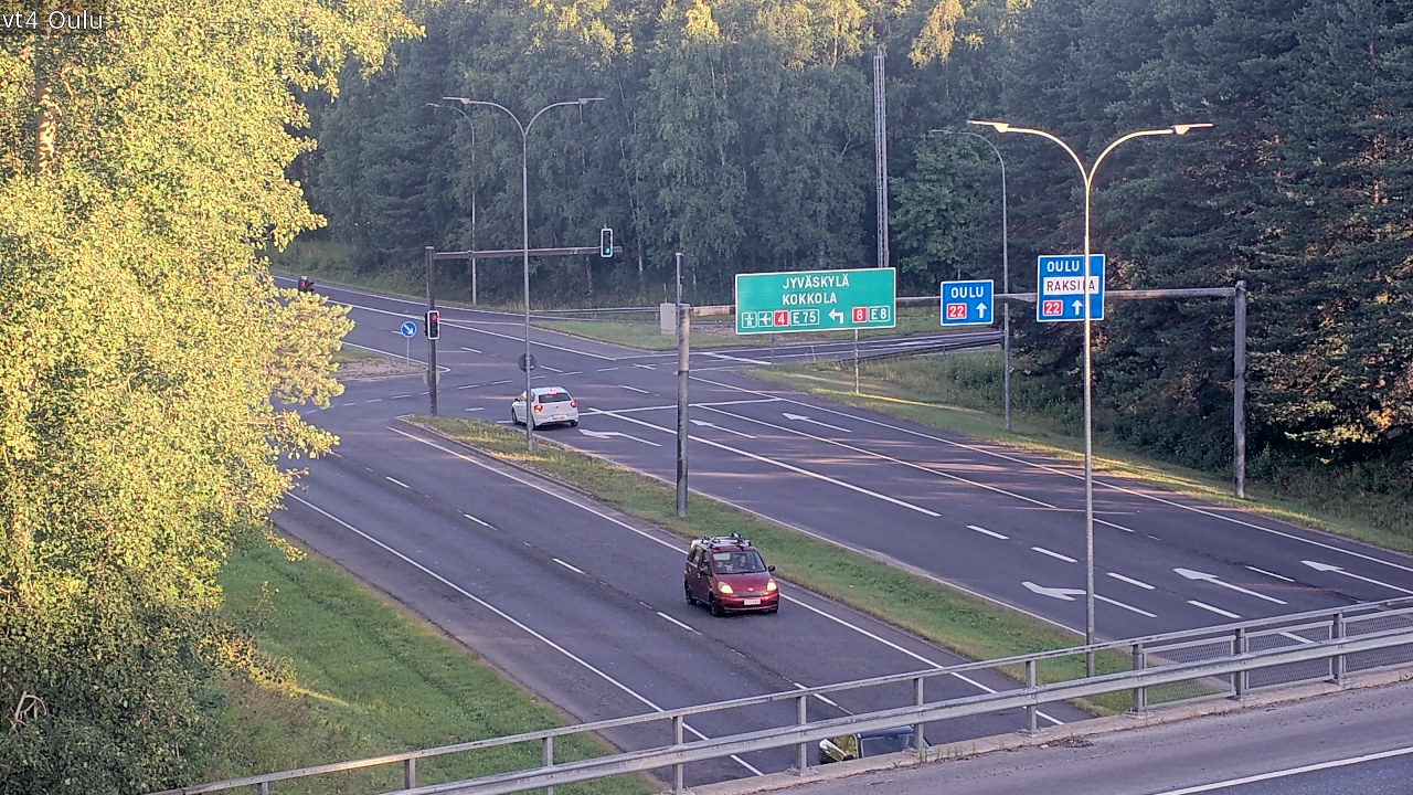 Weather Camera Image Road 4 Oulu, Oulu, Pohjois-Pohjanmaa