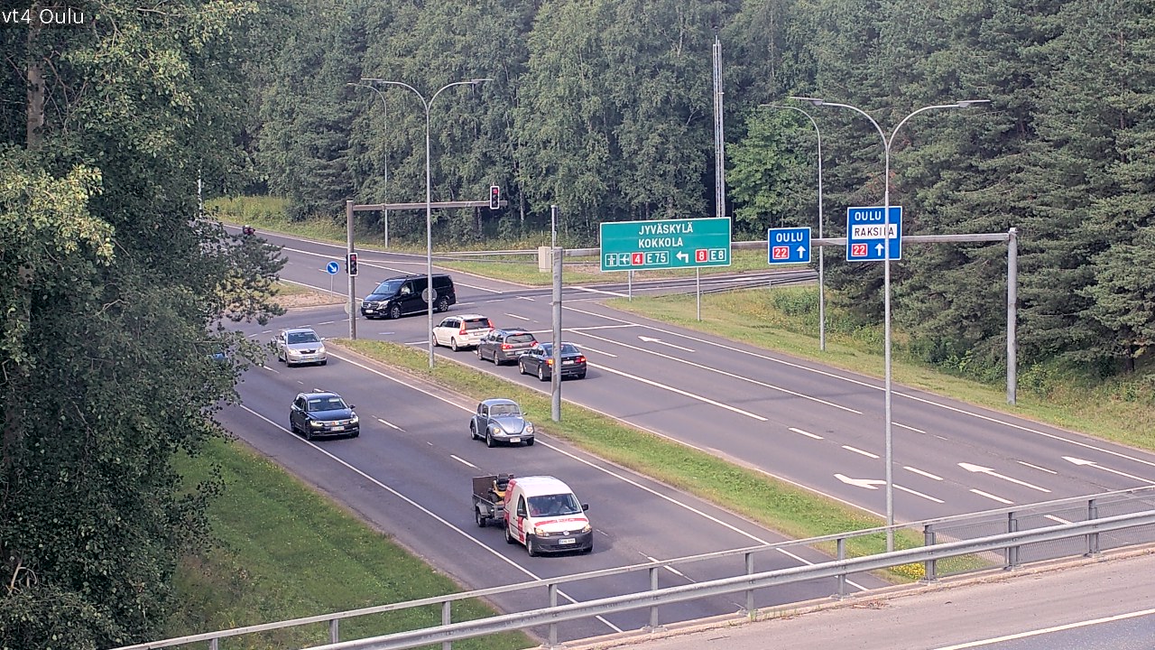 Kelikamerat Kuva Tie 4 Oulu, Oulu, Pohjois-Pohjanmaa