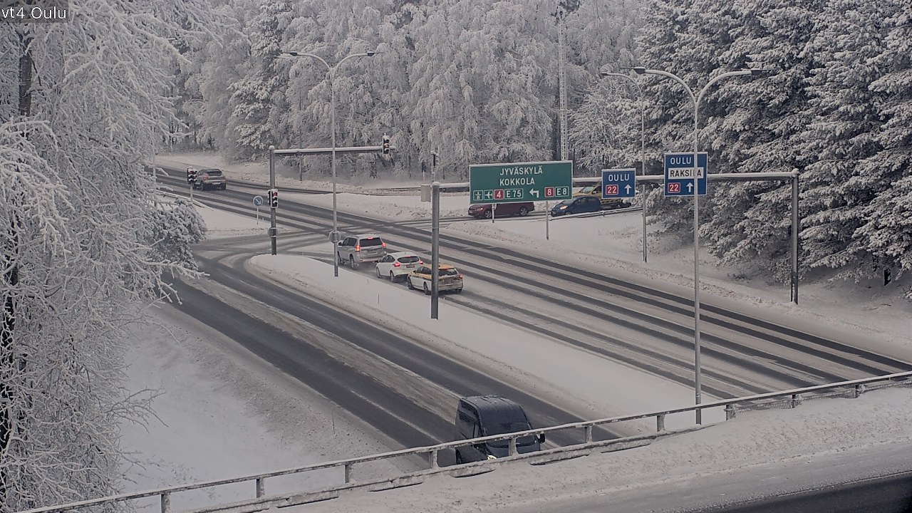 Kelikamerat Kuva Tie 4 Oulu, Oulu, Pohjois-Pohjanmaa