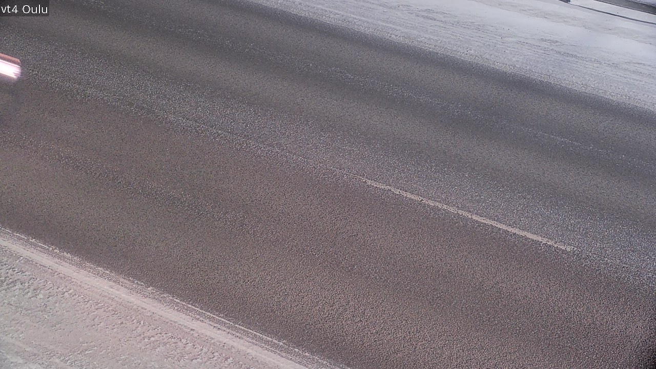 Weather Camera Image Road 4 Oulu, Oulu, Pohjois-Pohjanmaa