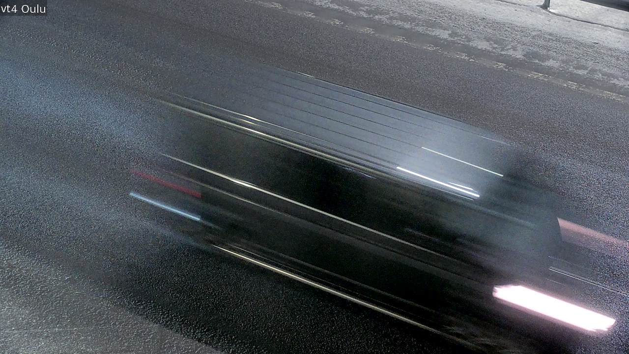 Weather Camera Image Road 4 Oulu, Oulu, Pohjois-Pohjanmaa