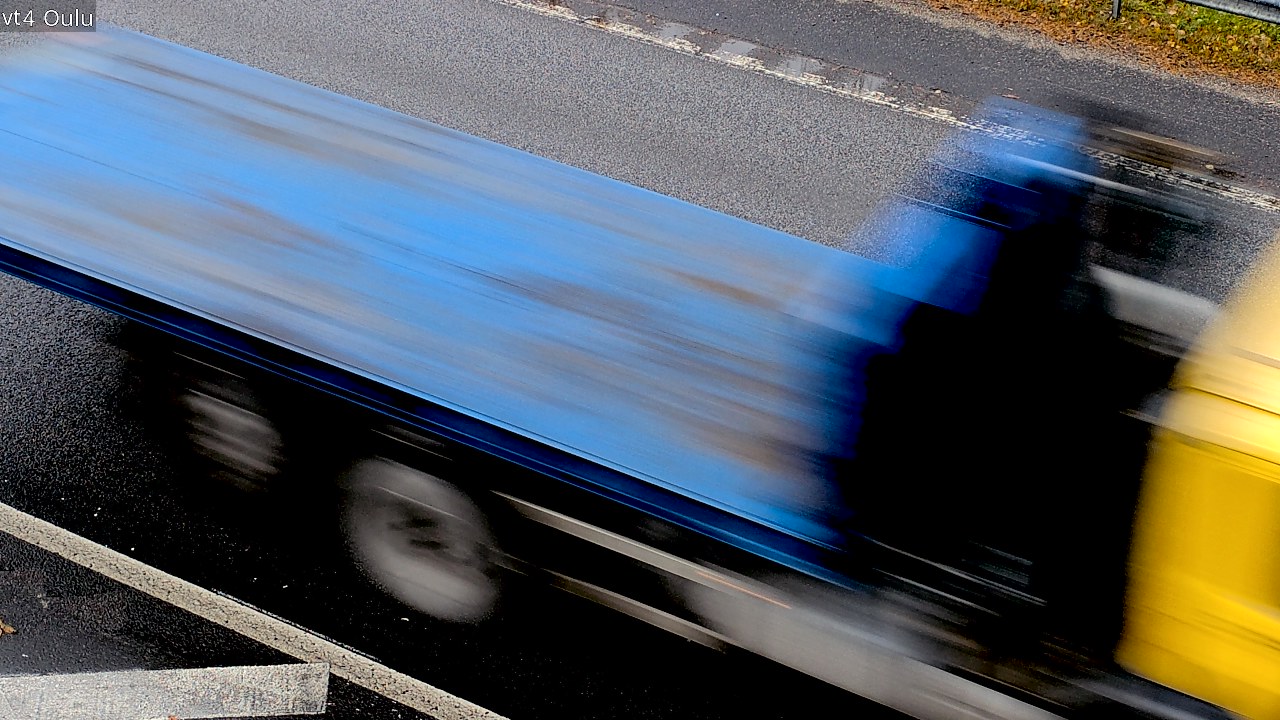 Weather Camera Image Väg 4 Uleåborg, Oulu, Pohjois-Pohjanmaa