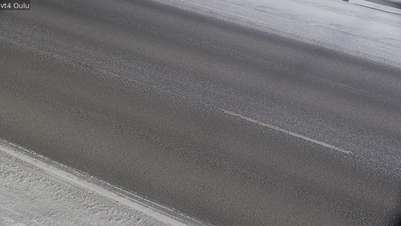 Weather Camera Image Road 4 Oulu, Oulu, Pohjois-Pohjanmaa