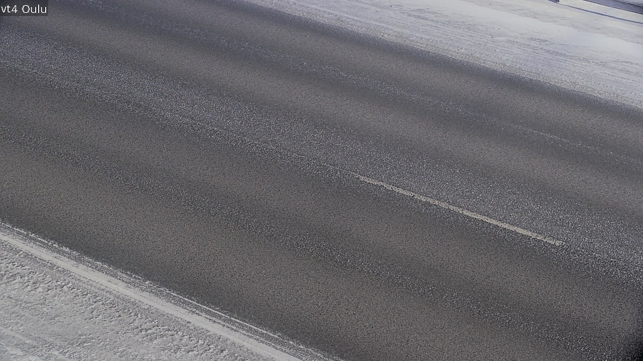 Weather Camera Image Road 4 Oulu, Oulu, Pohjois-Pohjanmaa