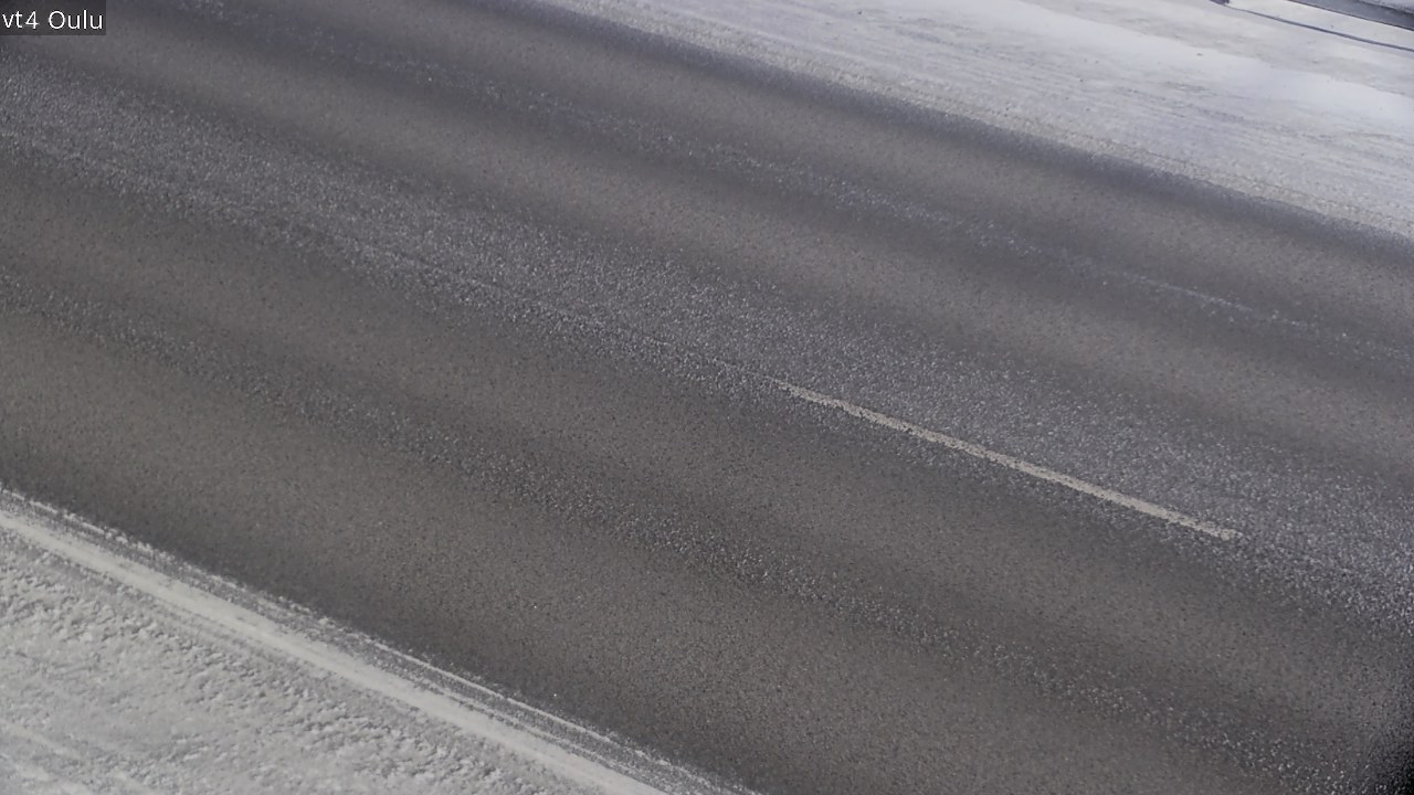 Weather Camera Image Road 4 Oulu, Oulu, Pohjois-Pohjanmaa