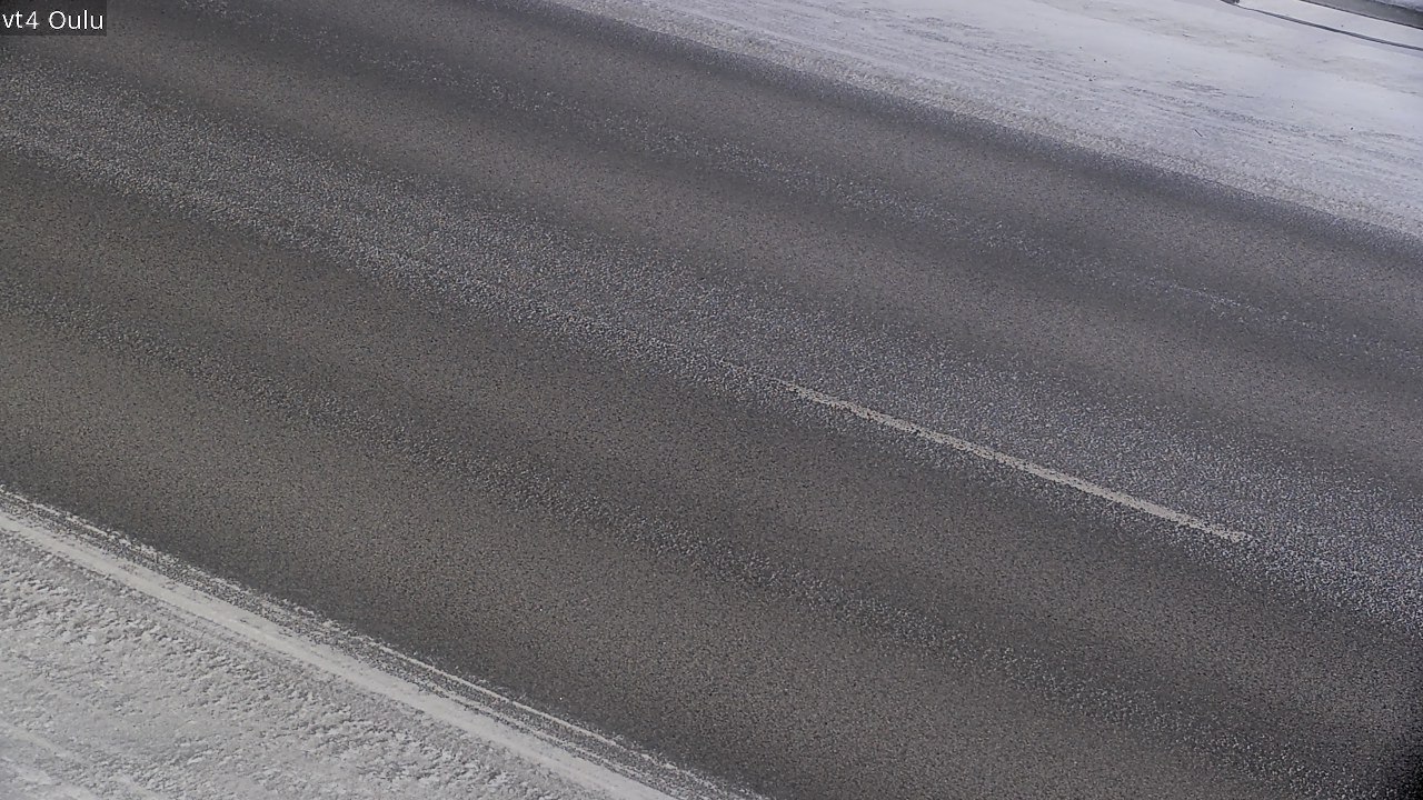 Weather Camera Image Road 4 Oulu, Oulu, Pohjois-Pohjanmaa
