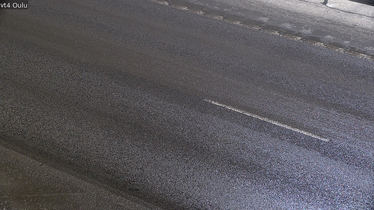Weather Camera Image Road 4 Oulu, Oulu, Pohjois-Pohjanmaa