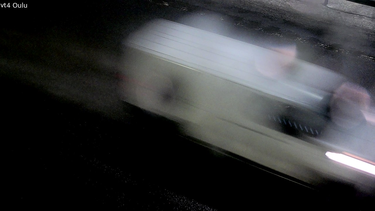 Weather Camera Image Road 4 Oulu, Oulu, Pohjois-Pohjanmaa