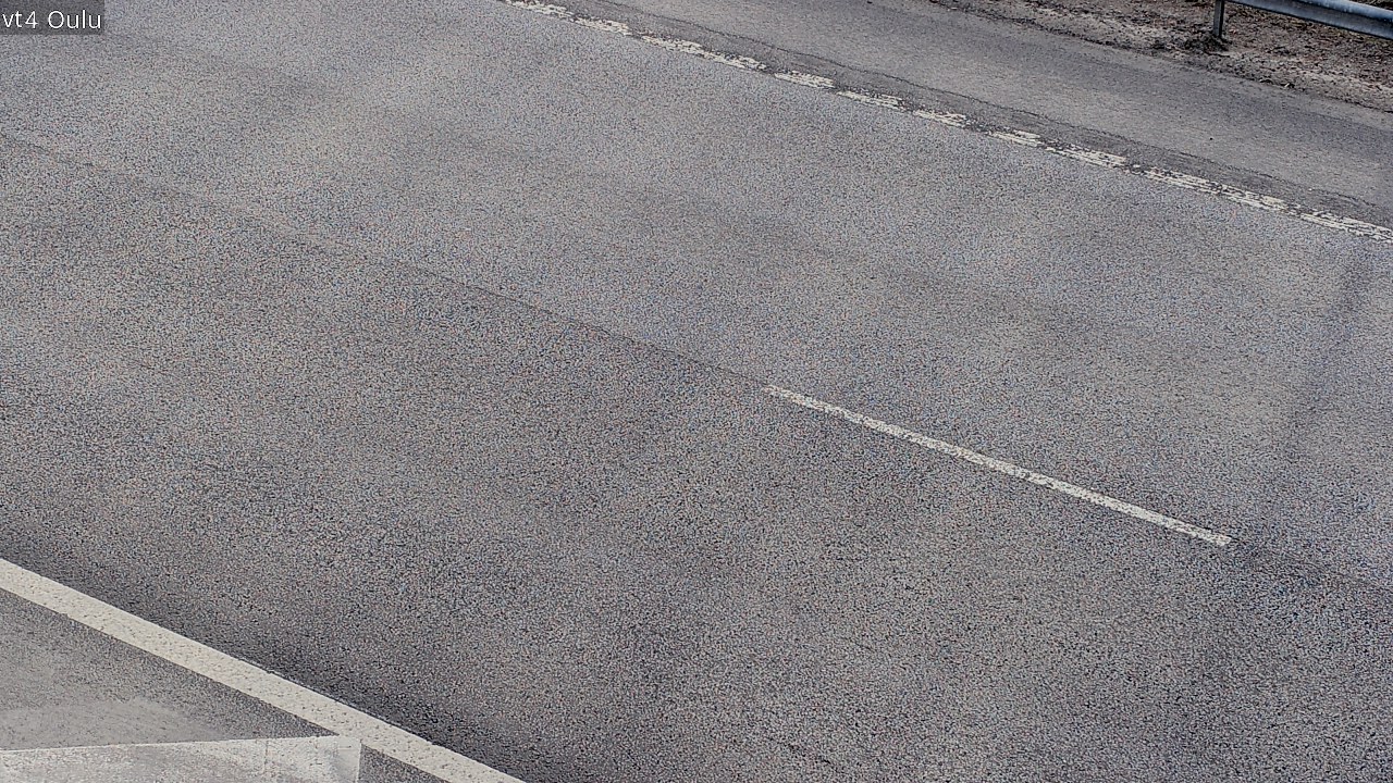 Weather Camera Image Väg 4 Uleåborg, Oulu, Pohjois-Pohjanmaa
