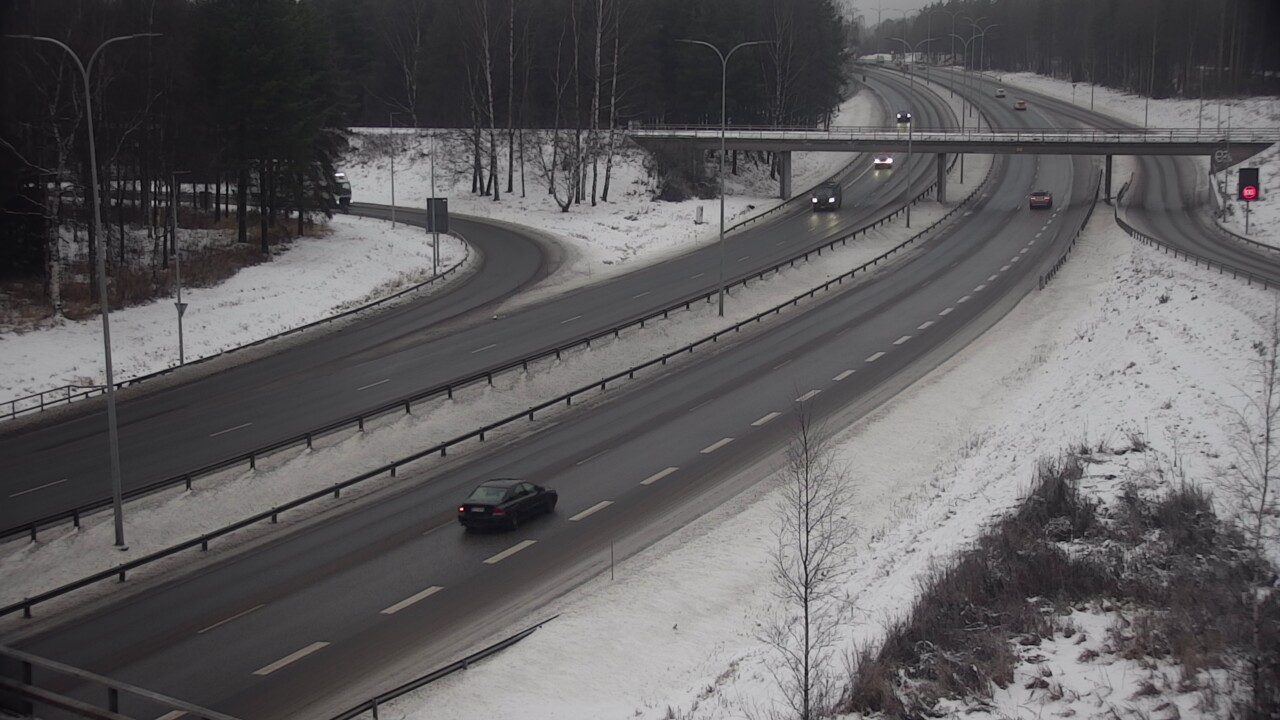 Weather Camera Image Väg 4 Uleåborg, Laanila, Oulu, Pohjois-Pohjanmaa