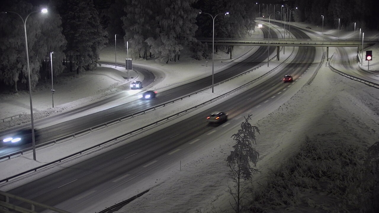 Weather Camera Image Väg 4 Uleåborg, Laanila, Oulu, Pohjois-Pohjanmaa