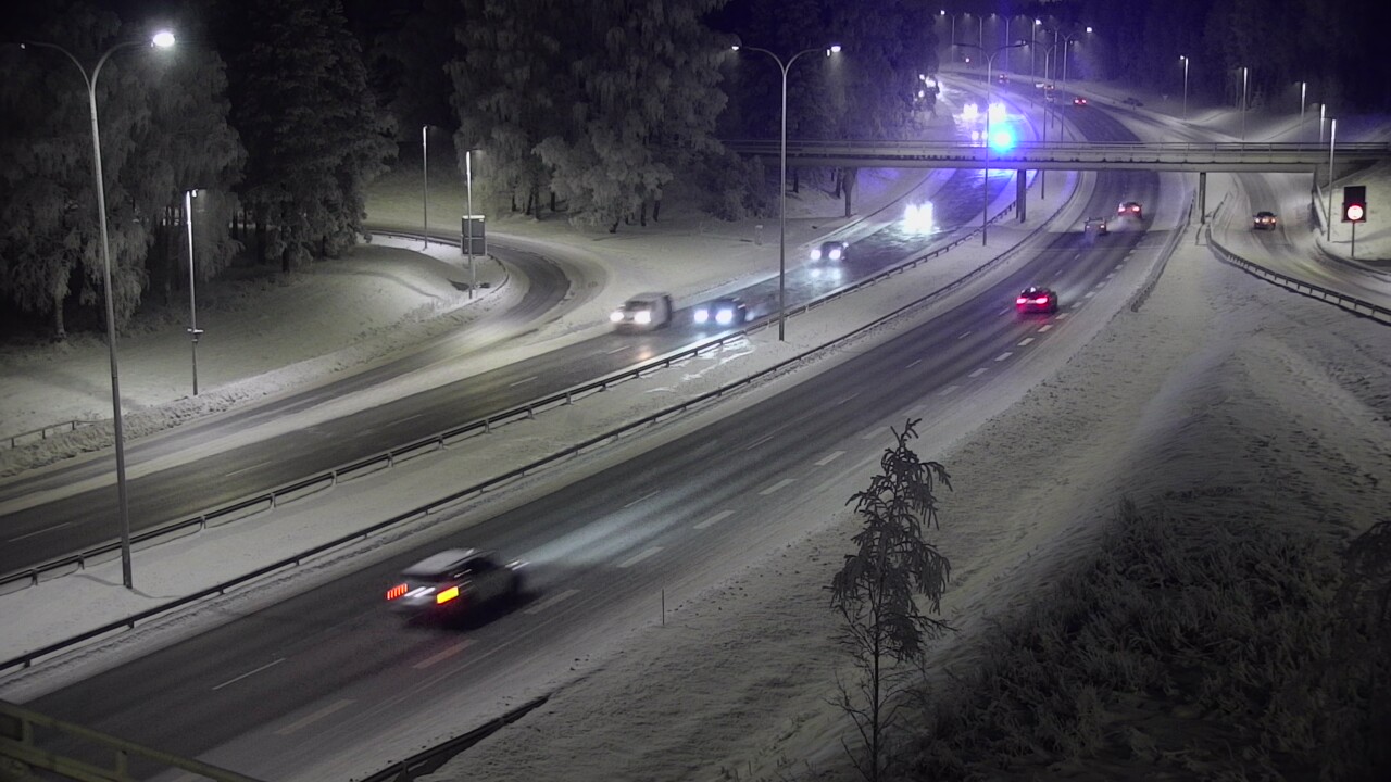 Weather Camera Image Väg 4 Uleåborg, Laanila, Oulu, Pohjois-Pohjanmaa