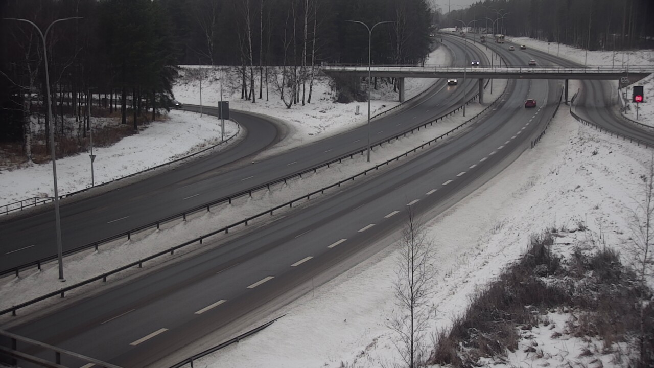 Weather Camera Image Väg 4 Uleåborg, Laanila, Oulu, Pohjois-Pohjanmaa