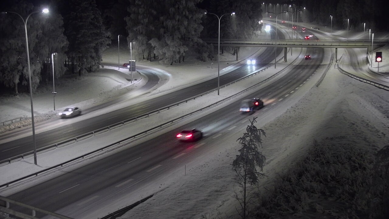 Weather Camera Image Väg 4 Uleåborg, Laanila, Oulu, Pohjois-Pohjanmaa