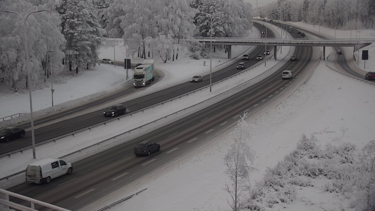 Weather Camera Image Väg 4 Uleåborg, Laanila, Oulu, Pohjois-Pohjanmaa