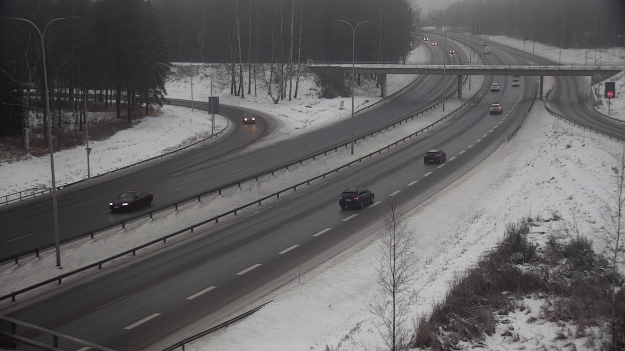 Weather Camera Image Väg 4 Uleåborg, Laanila, Oulu, Pohjois-Pohjanmaa