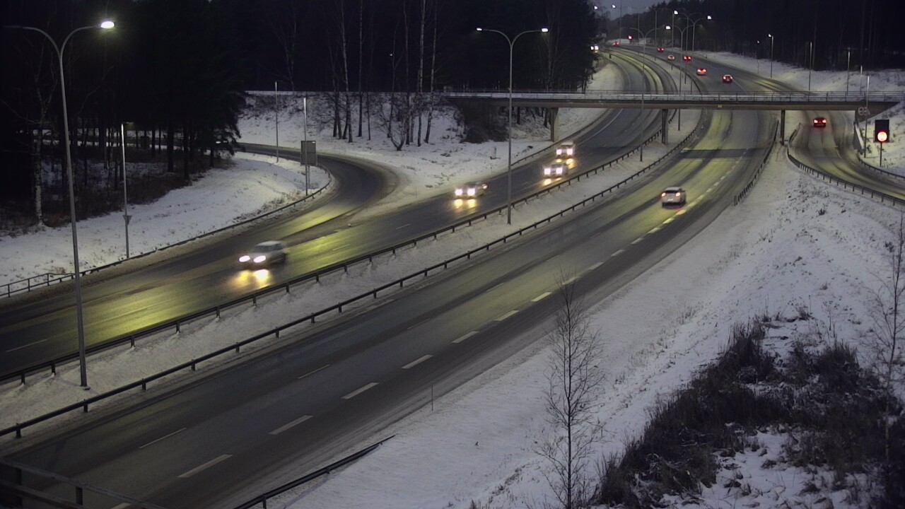 Weather Camera Image Väg 4 Uleåborg, Laanila, Oulu, Pohjois-Pohjanmaa