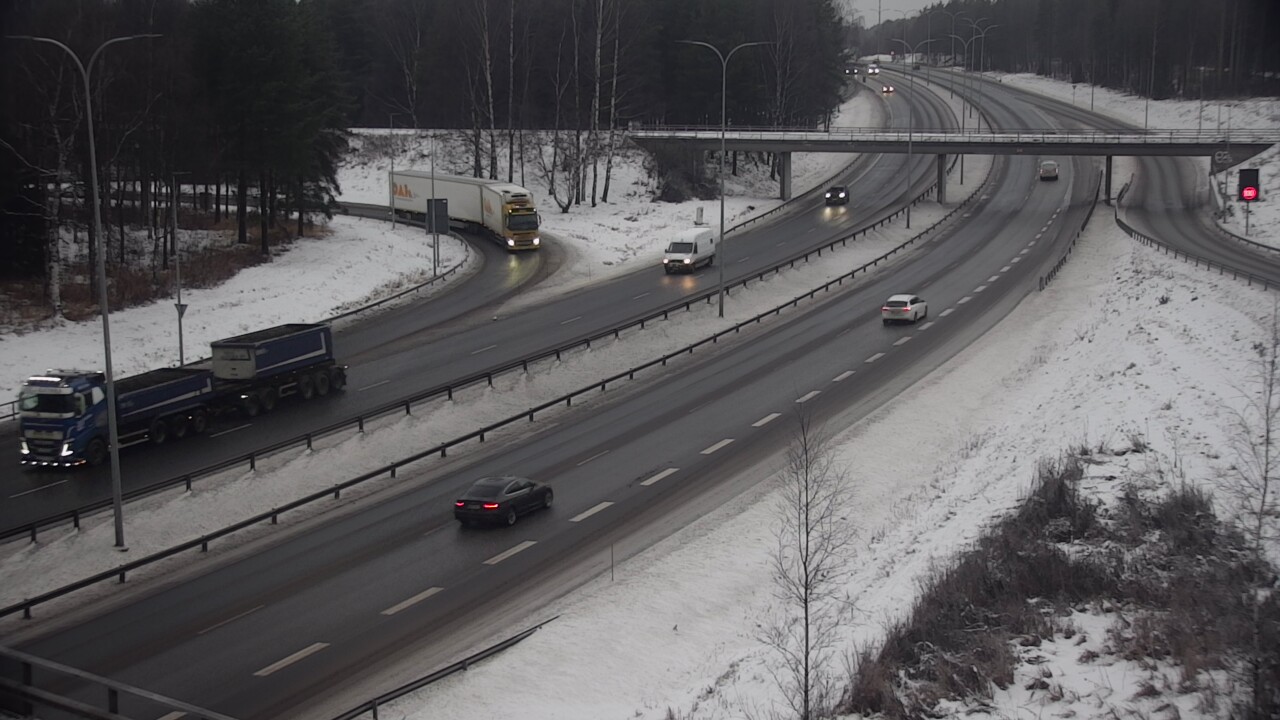 Weather Camera Image Väg 4 Uleåborg, Laanila, Oulu, Pohjois-Pohjanmaa