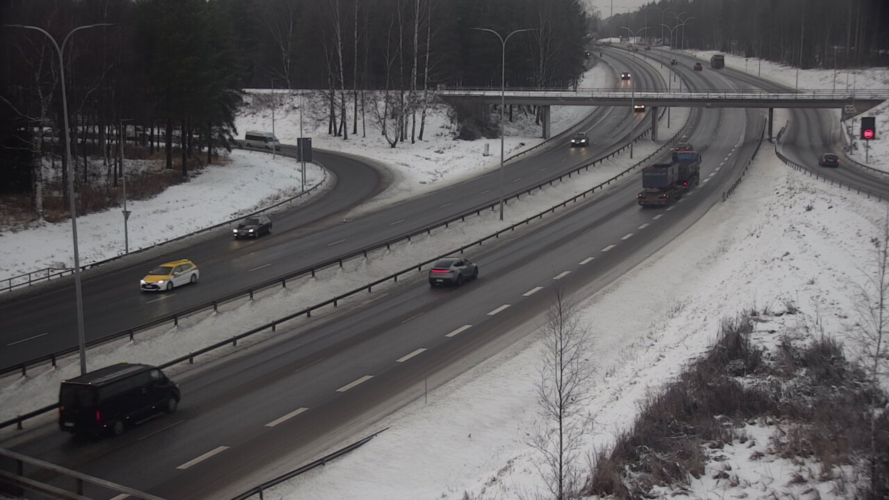 Weather Camera Image Väg 4 Uleåborg, Laanila, Oulu, Pohjois-Pohjanmaa