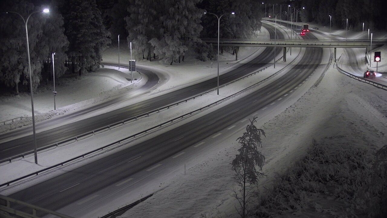 Weather Camera Image Väg 4 Uleåborg, Laanila, Oulu, Pohjois-Pohjanmaa