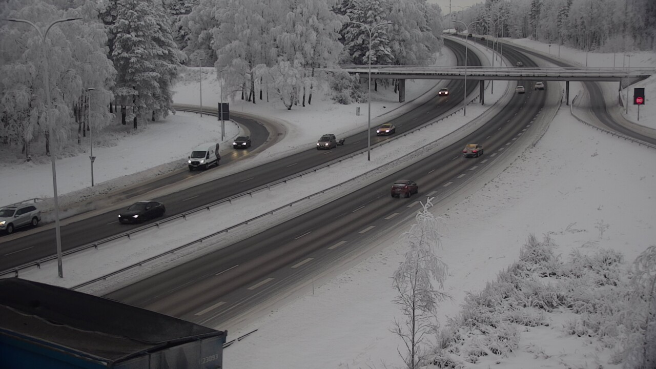 Weather Camera Image Väg 4 Uleåborg, Laanila, Oulu, Pohjois-Pohjanmaa