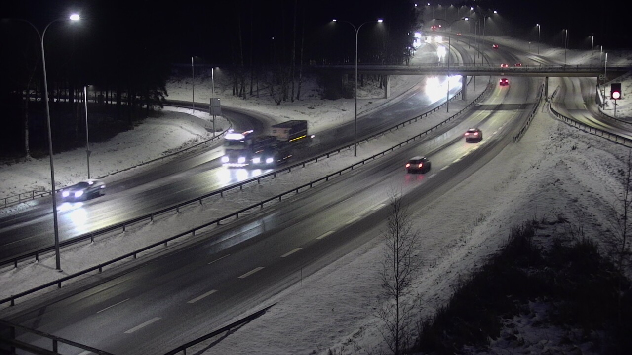 Weather Camera Image Väg 4 Uleåborg, Laanila, Oulu, Pohjois-Pohjanmaa