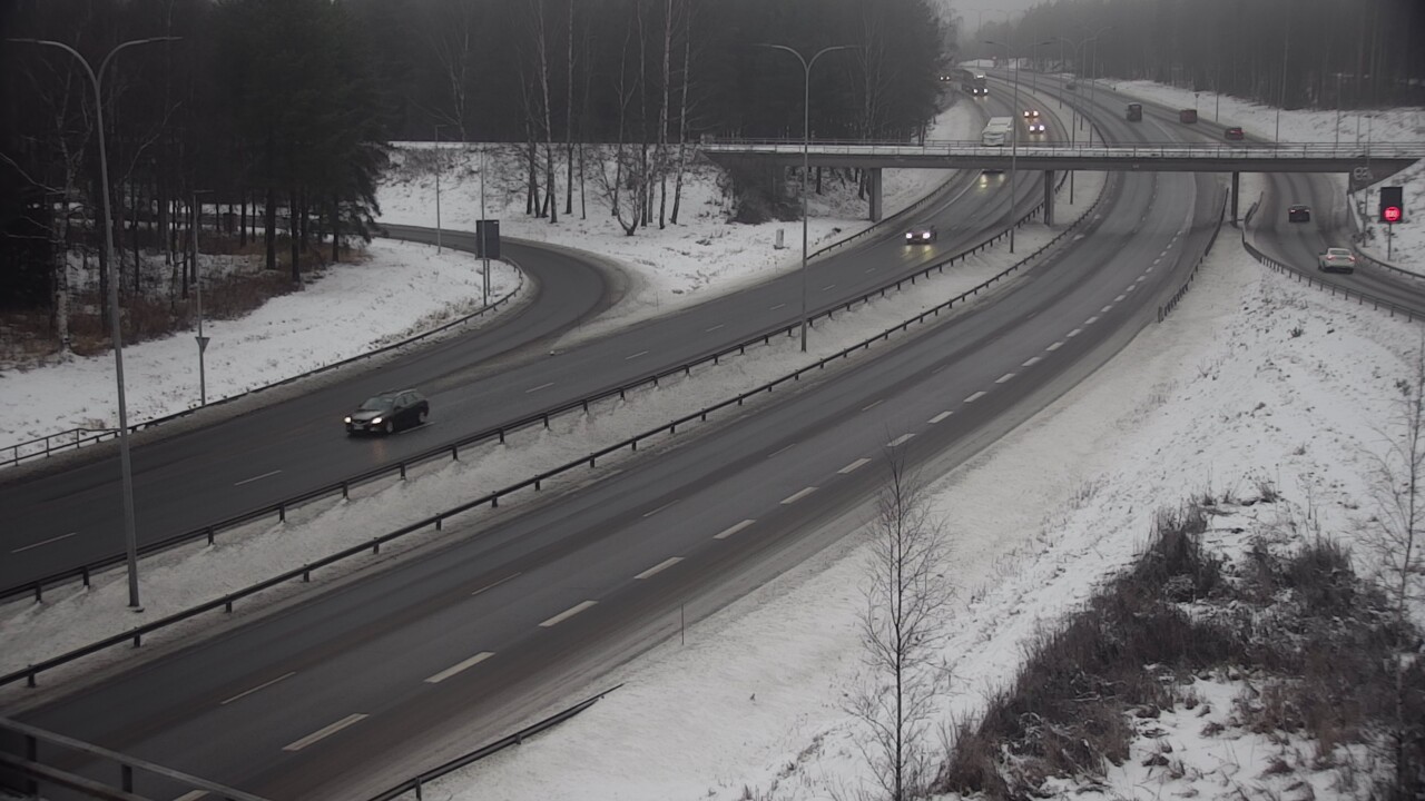 Weather Camera Image Väg 4 Uleåborg, Laanila, Oulu, Pohjois-Pohjanmaa