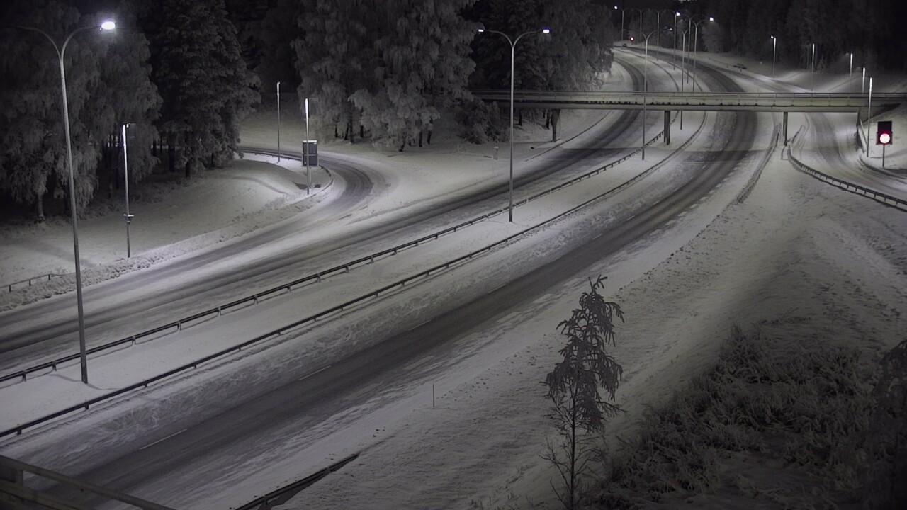 Weather Camera Image Road 4 Oulu, Laanila, Oulu, Pohjois-Pohjanmaa