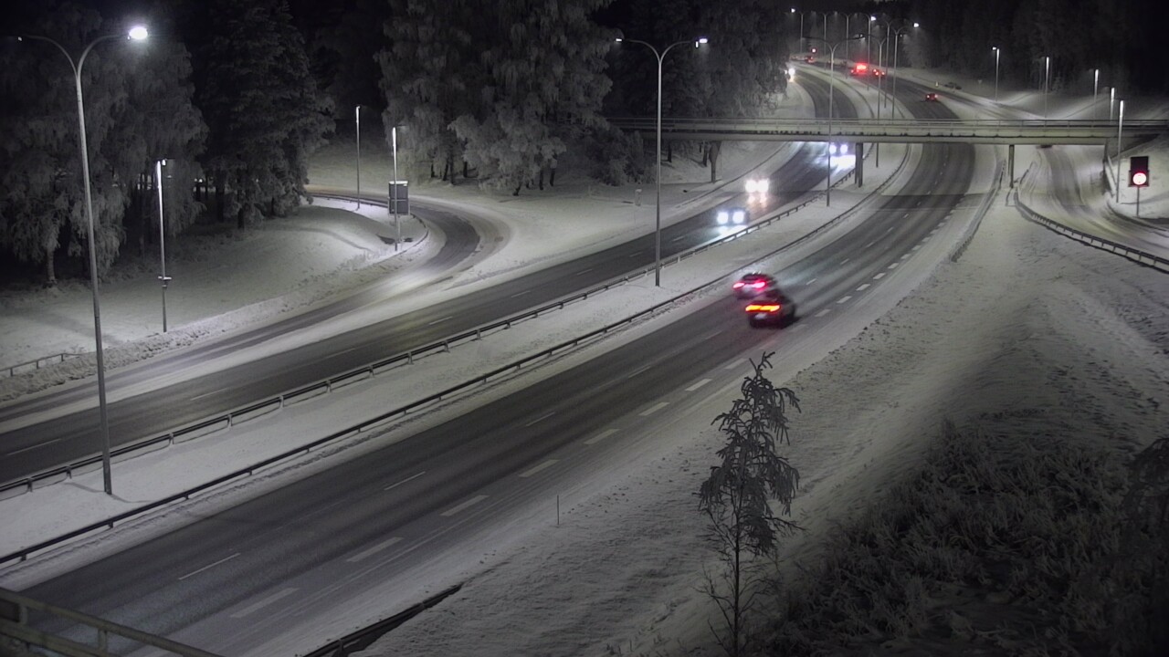 Weather Camera Image Väg 4 Uleåborg, Laanila, Oulu, Pohjois-Pohjanmaa