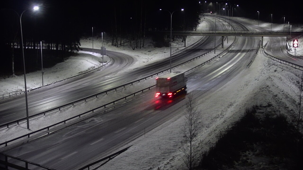 Weather Camera Image Väg 4 Uleåborg, Laanila, Oulu, Pohjois-Pohjanmaa