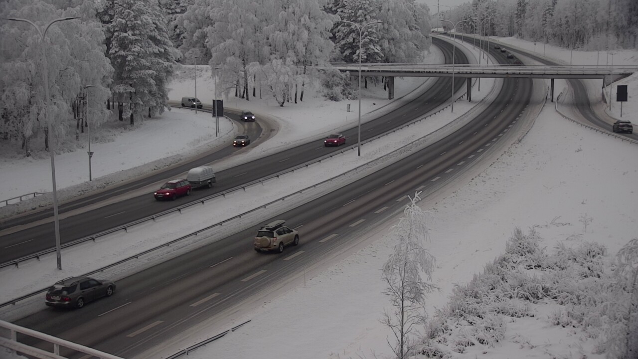 Weather Camera Image Väg 4 Uleåborg, Laanila, Oulu, Pohjois-Pohjanmaa